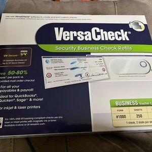 VersaCheck Business Check Refills